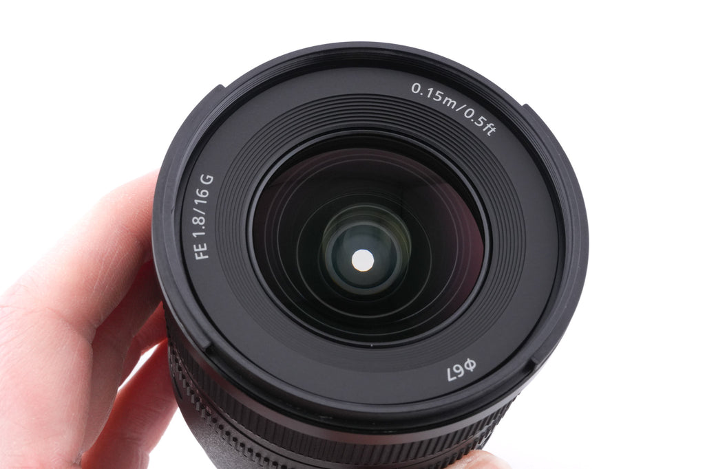 Sony 16mm f1.8 G (SEL16F18G)