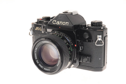 Canon A-1 + 50mm f1.4 FDn