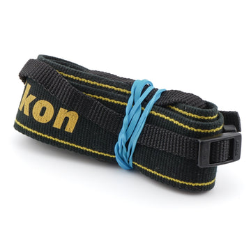 Nikon Black & Yellow Fabric Neck Strap