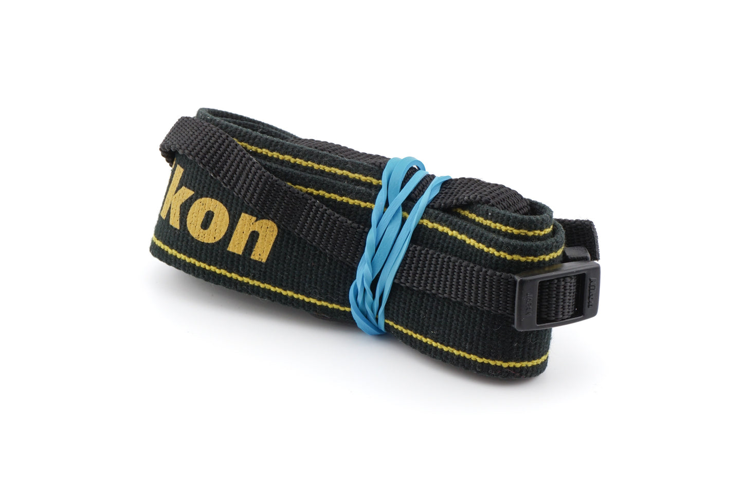 Nikon Black & Yellow Fabric Neck Strap