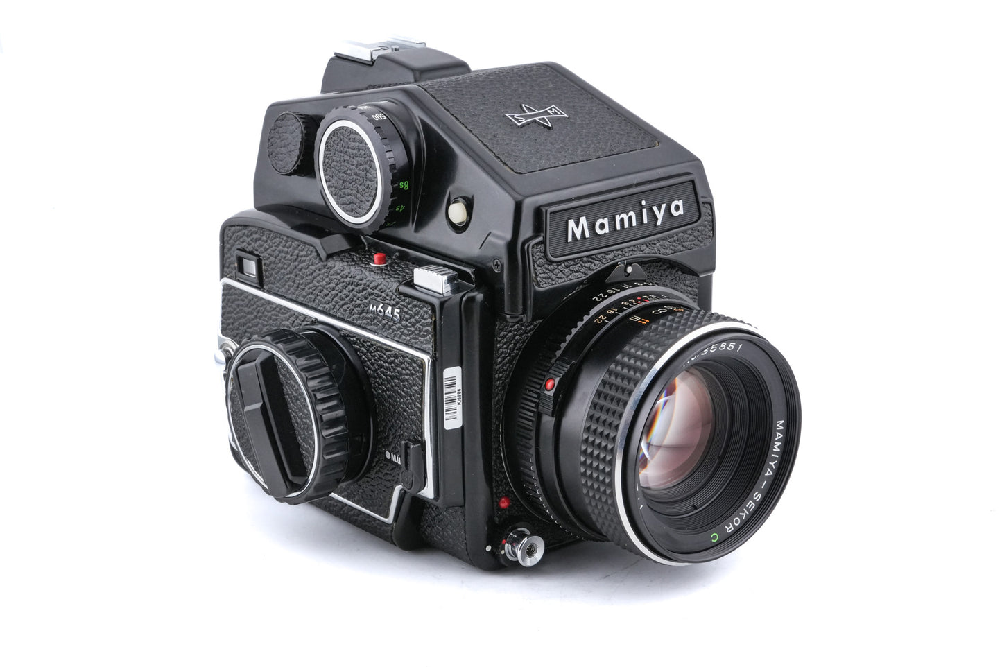 Mamiya M645 + 80mm f2.8 Sekor C + PD Prism Finder S + 120 Roll Film Insert