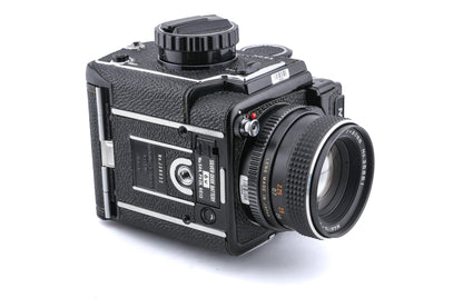 Mamiya M645 + 80mm f2.8 Sekor C + PD Prism Finder S + 120 Roll Film Insert