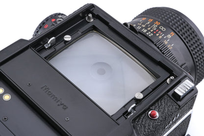 Mamiya M645 + 80mm f2.8 Sekor C + PD Prism Finder S + 120 Roll Film Insert