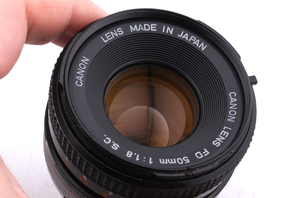 Canon 50mm f1.8 S.C.