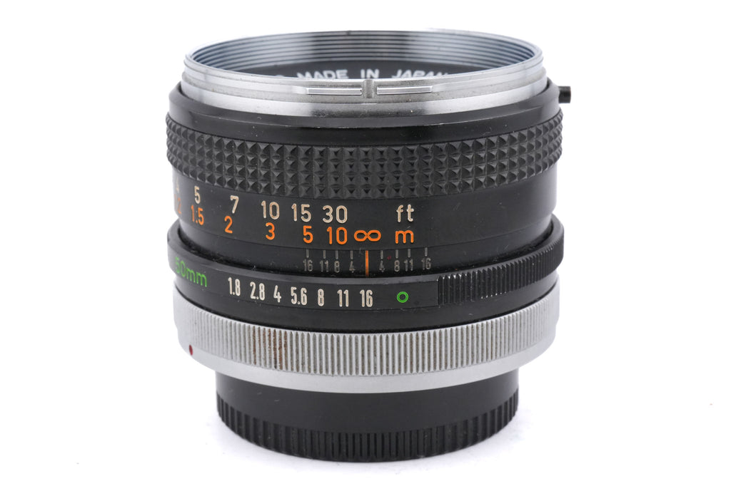 Canon 50mm f1.8 (Chrome Nose)