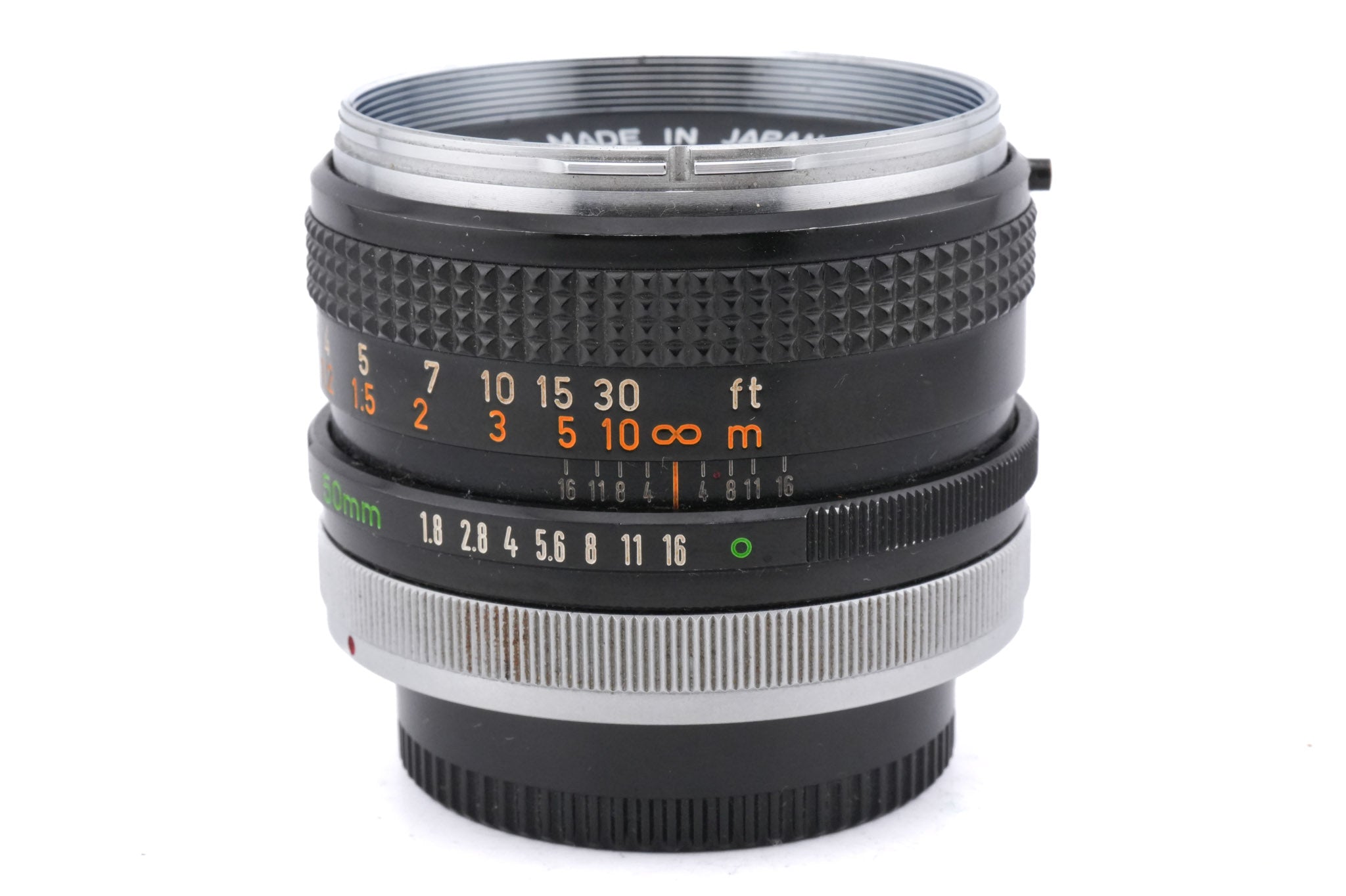 Canon 50mm f1.8 (Chrome Nose)