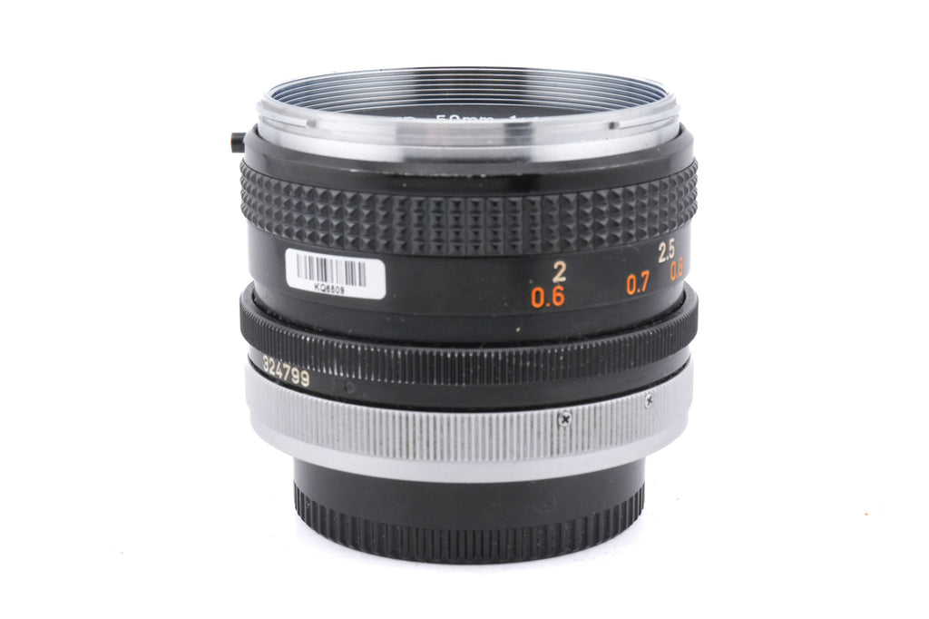 Canon 50mm f1.8 (Chrome Nose)