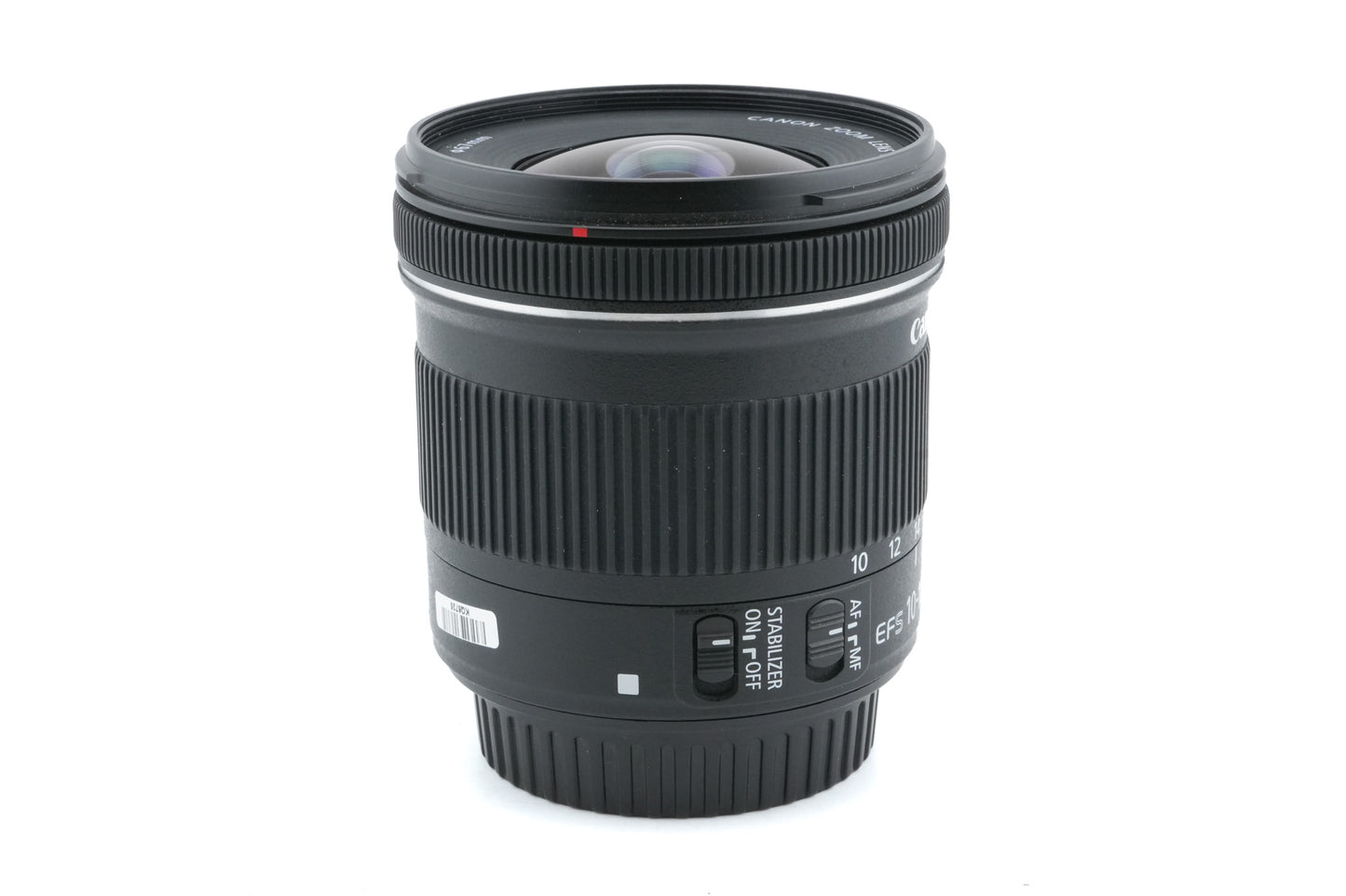 Canon 10-18mm f4.5-5.6 IS STM