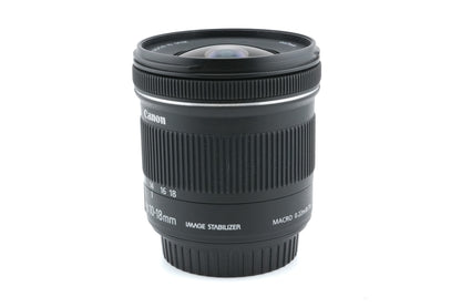 Canon 10-18mm f4.5-5.6 IS STM