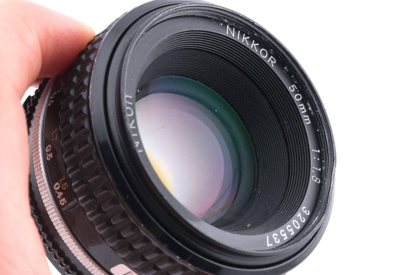 Nikon 50mm f1.8 Nikkor AI-S (Long Nose)