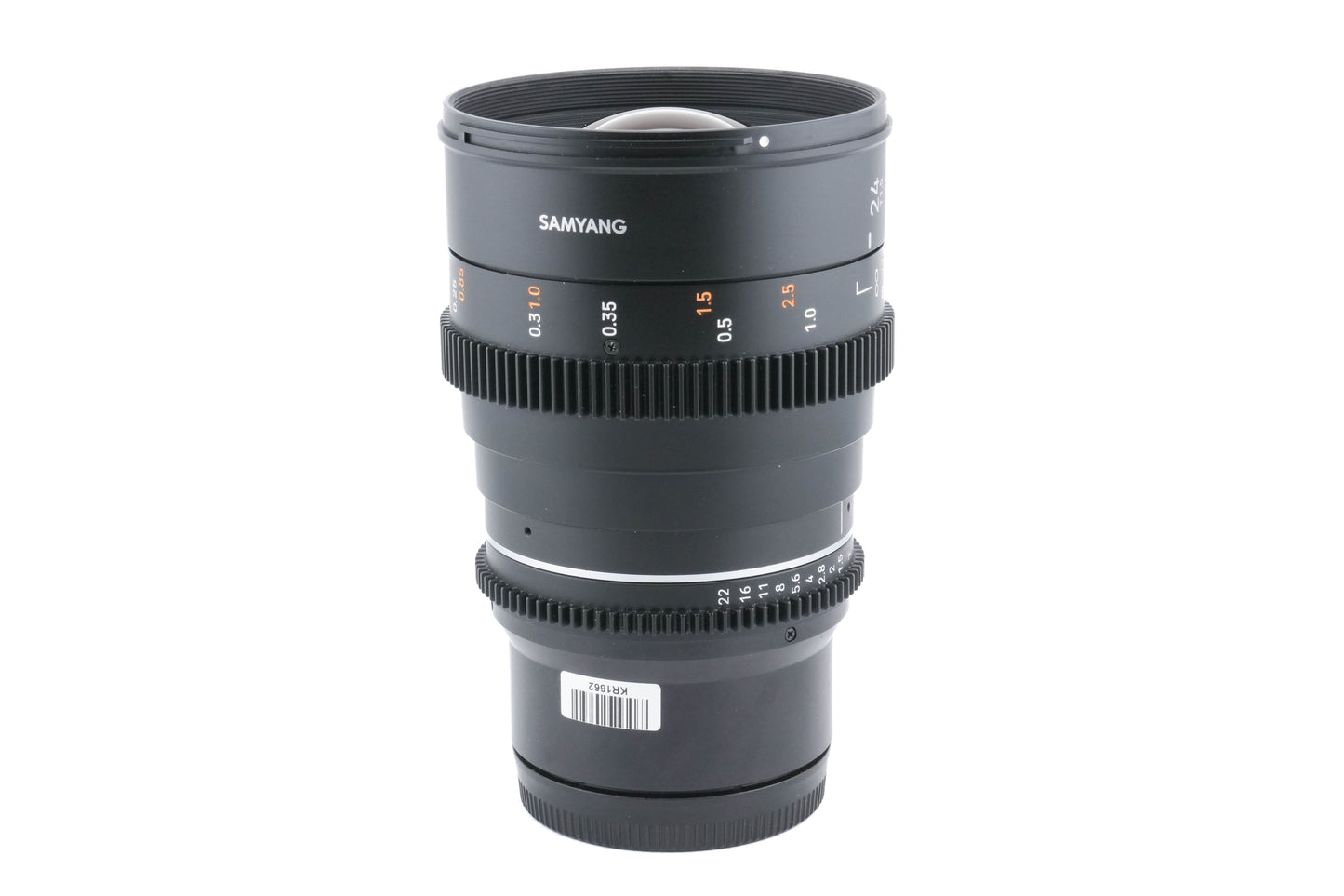 Samyang 24mm T1.5 VDSLR MK2