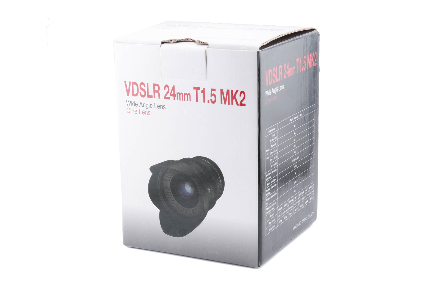 Samyang 24mm T1.5 VDSLR MK2