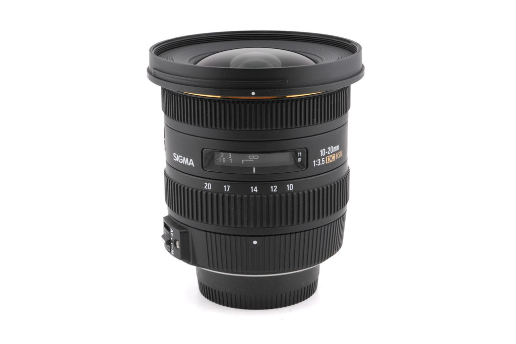 Sigma 10-20mm f3.5 EX DC HSM