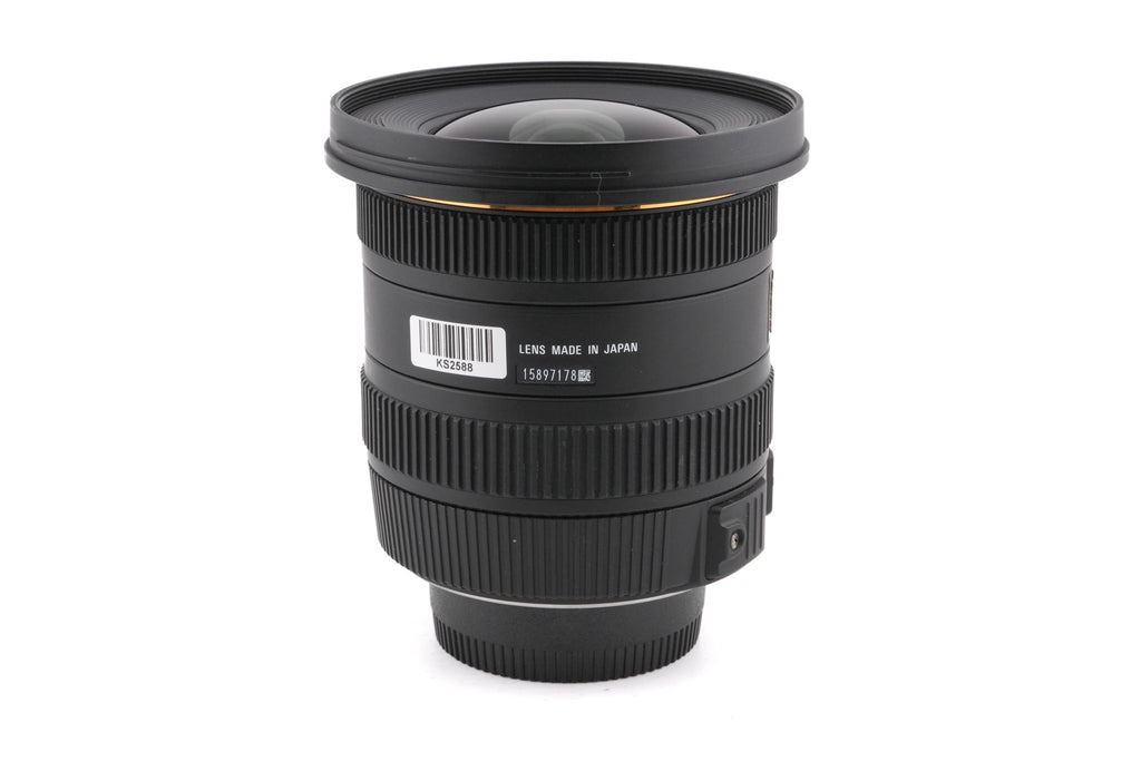 Sigma 10-20mm f3.5 EX DC HSM