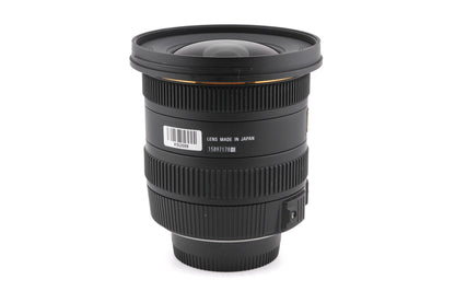 Sigma 10-20mm f3.5 EX DC HSM