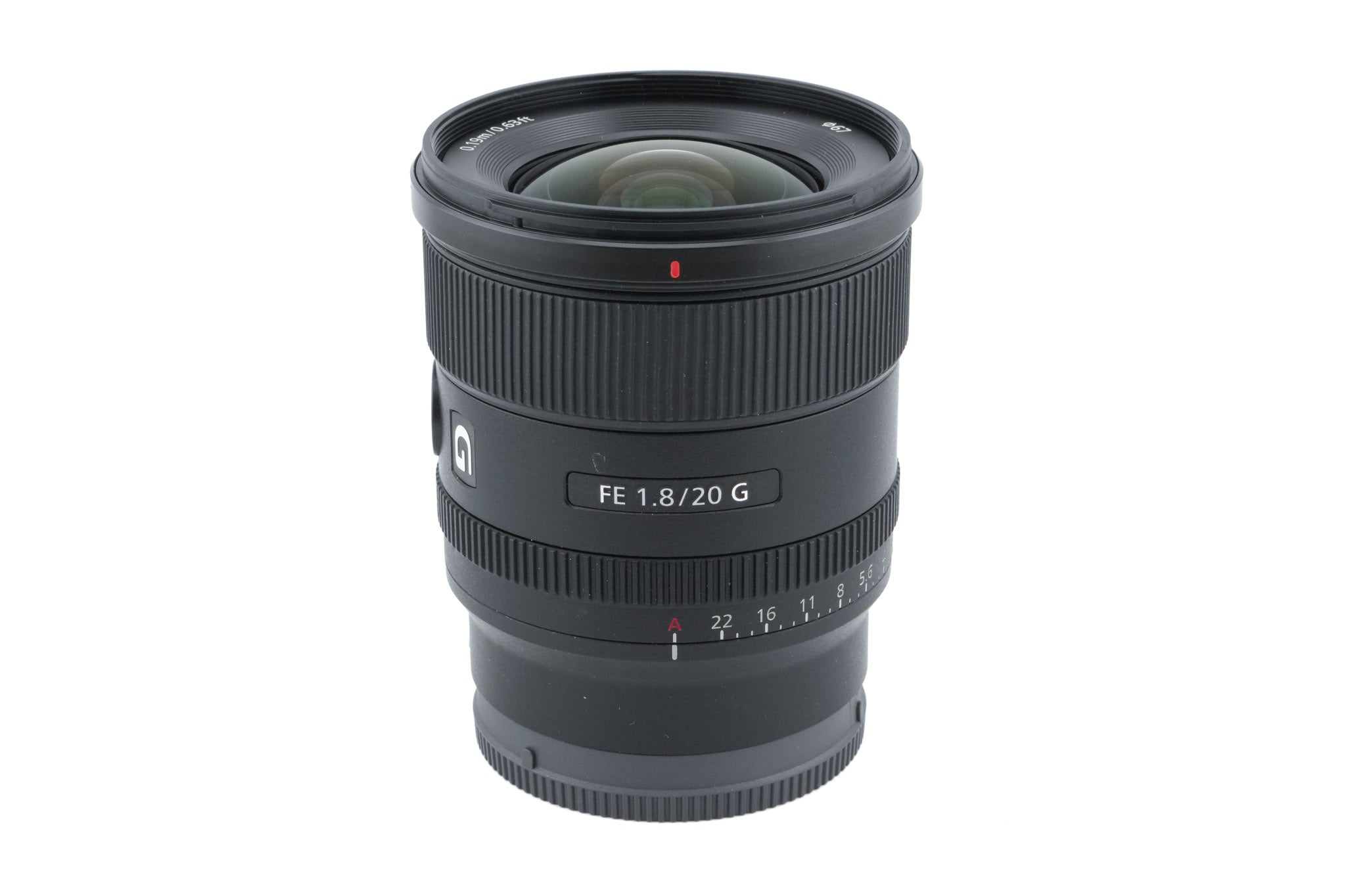 Sony 20mm f1.8 G (SEL20F18G)