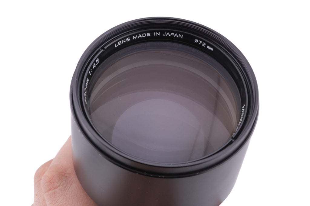 Minolta 300mm f4.5 MD Tele Rokkor