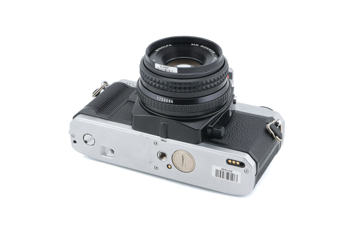 Minolta X-500 + 45mm f2 MD Rokkor