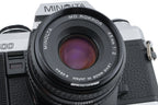 Minolta X-500 + 45mm f2 MD Rokkor