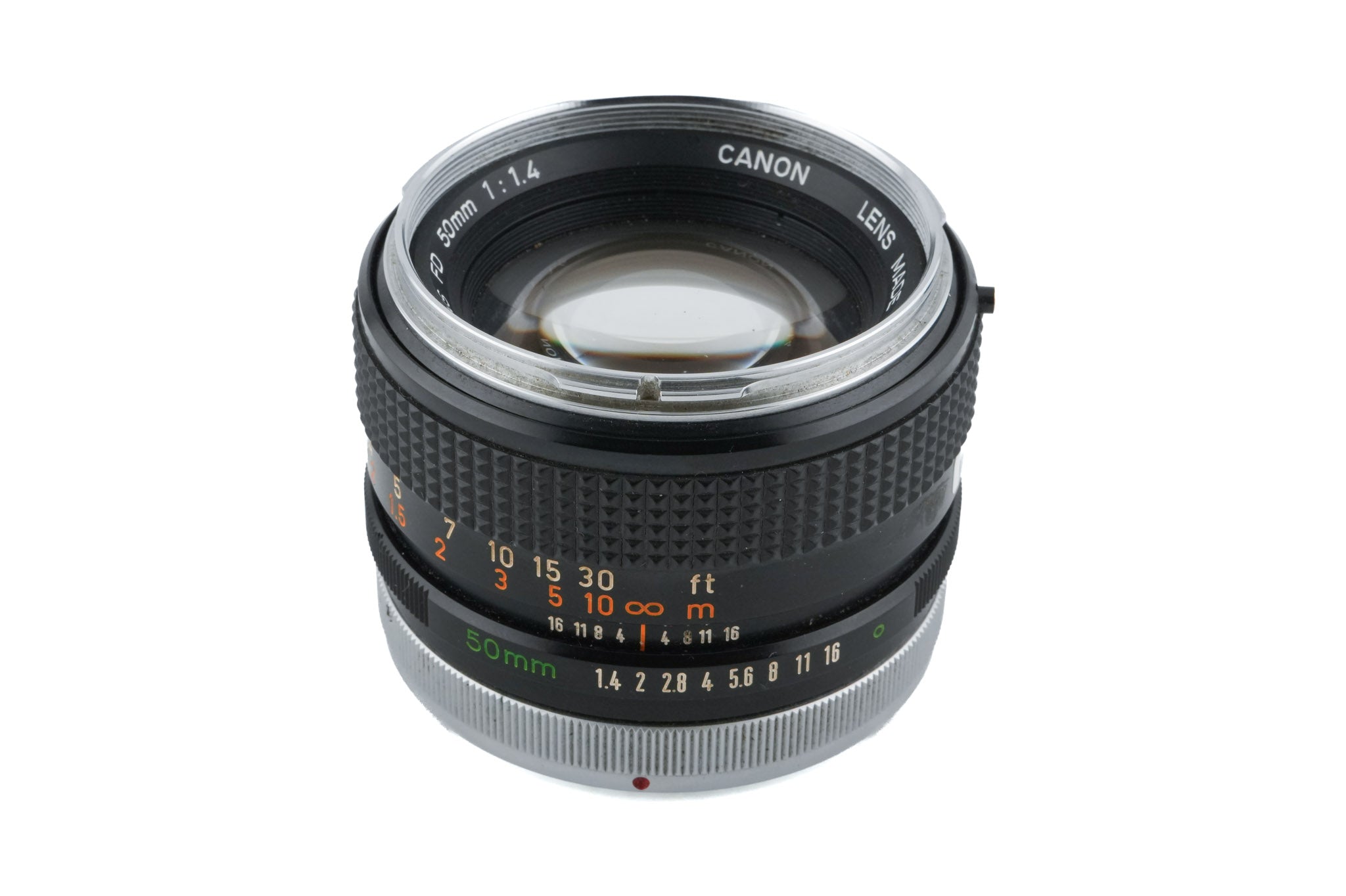 Canon 50mm f1.4 Chrome Nose