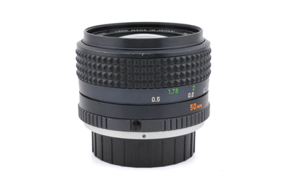 Minolta 50mm f1.4 MC Rokkor-PG