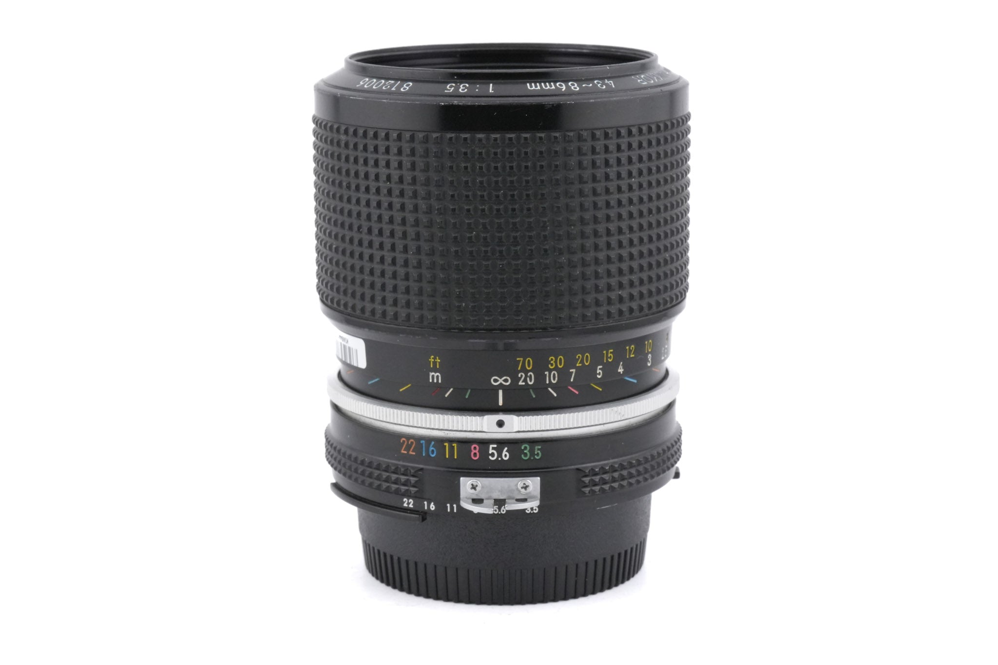 Nikon 43-86mm f3.5 Zoom-Nikkor Pre-AI – Kamerastore
