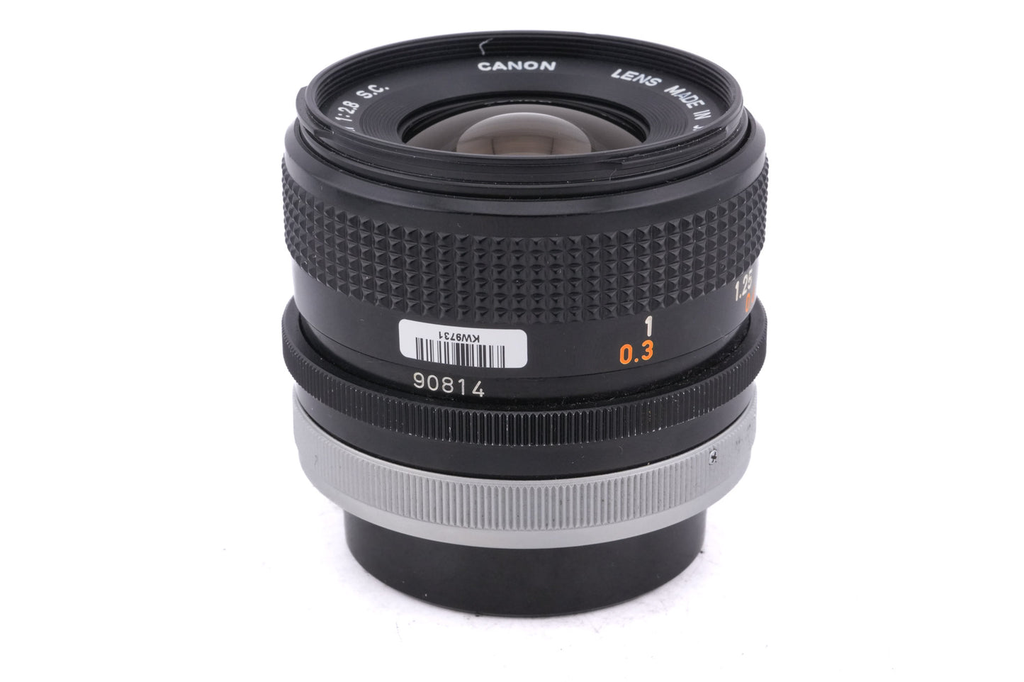 Canon 28mm f2.8 S.C.