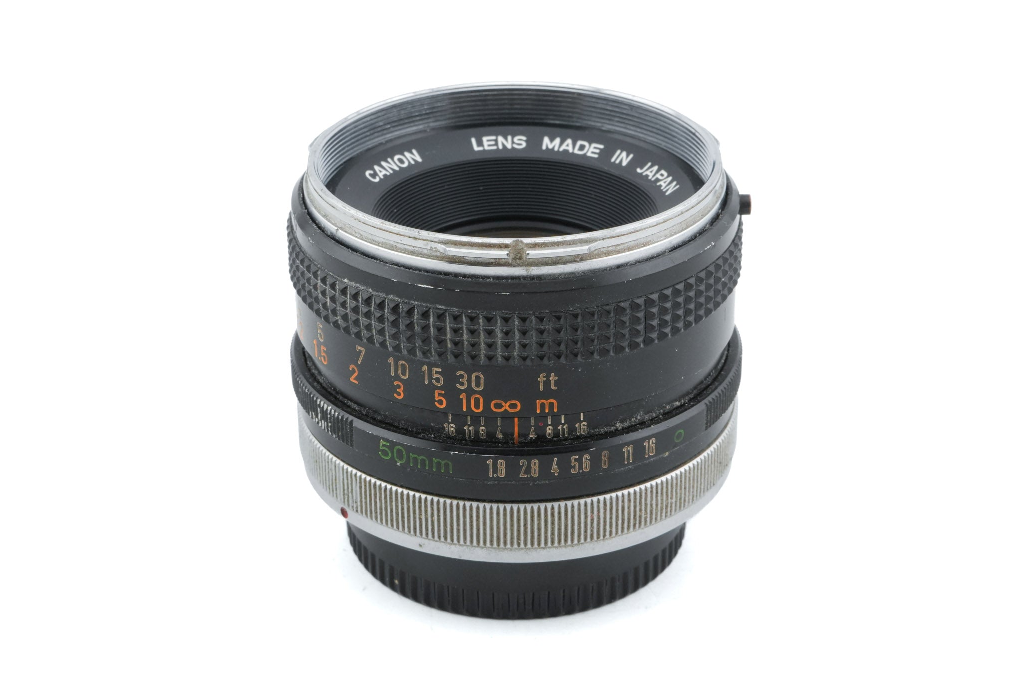 Canon 50mm f1.8 (Chrome Nose)