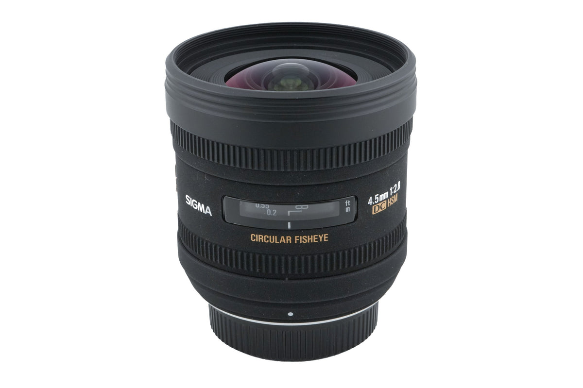 Sigma 4.5mm f2.8 EX DC HSM
