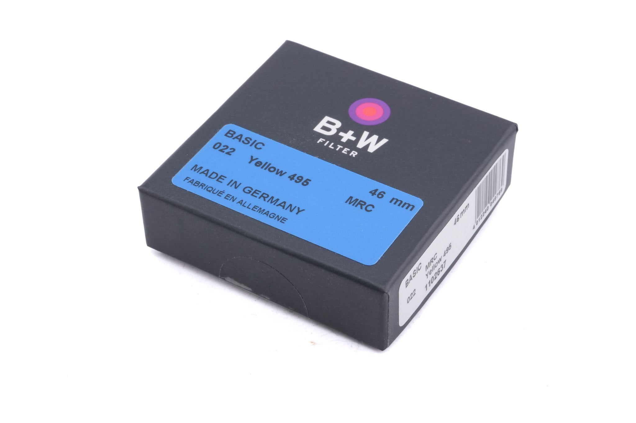 B+W 46mm Yellow Filter 2x MRC (022)