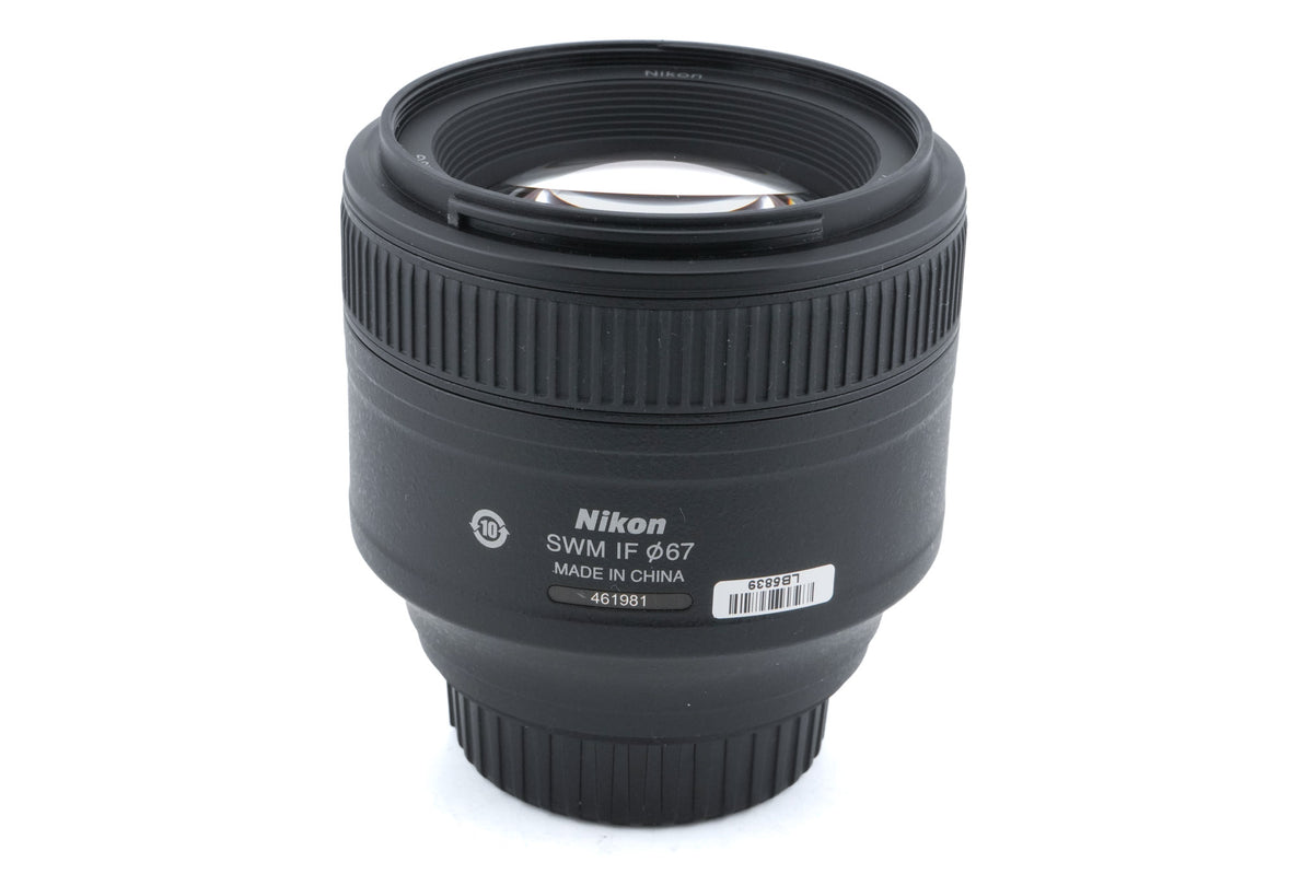 Nikon 85mm f1.8 AF-S Nikkor G