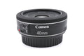 Canon 40mm f2.8 STM