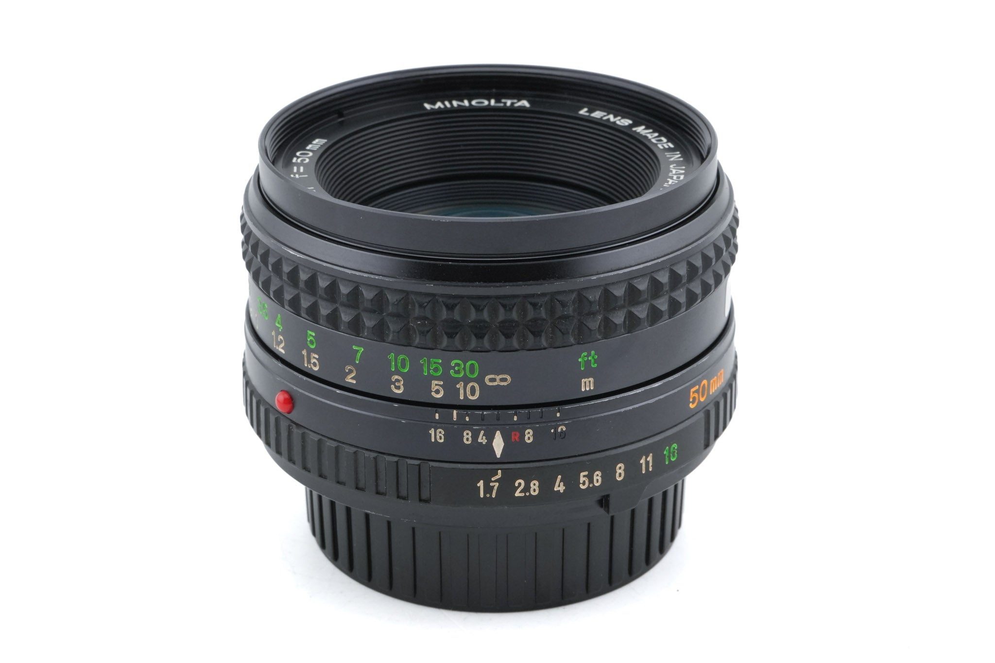 Minolta 50mm f1.7 MD Rokkor
