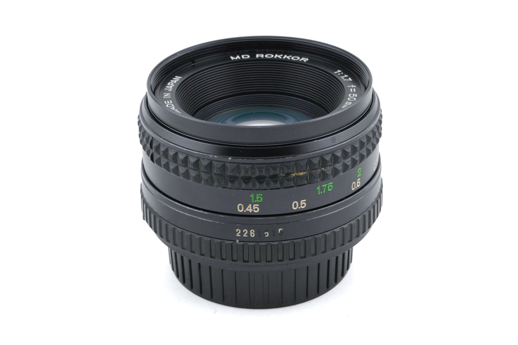 Minolta 50mm f1.7 MD Rokkor