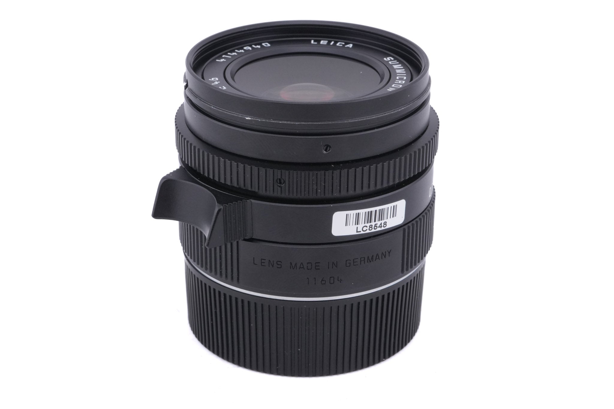 Leica 28mm f2 Summicron-M ASPH. (Black, 11604)