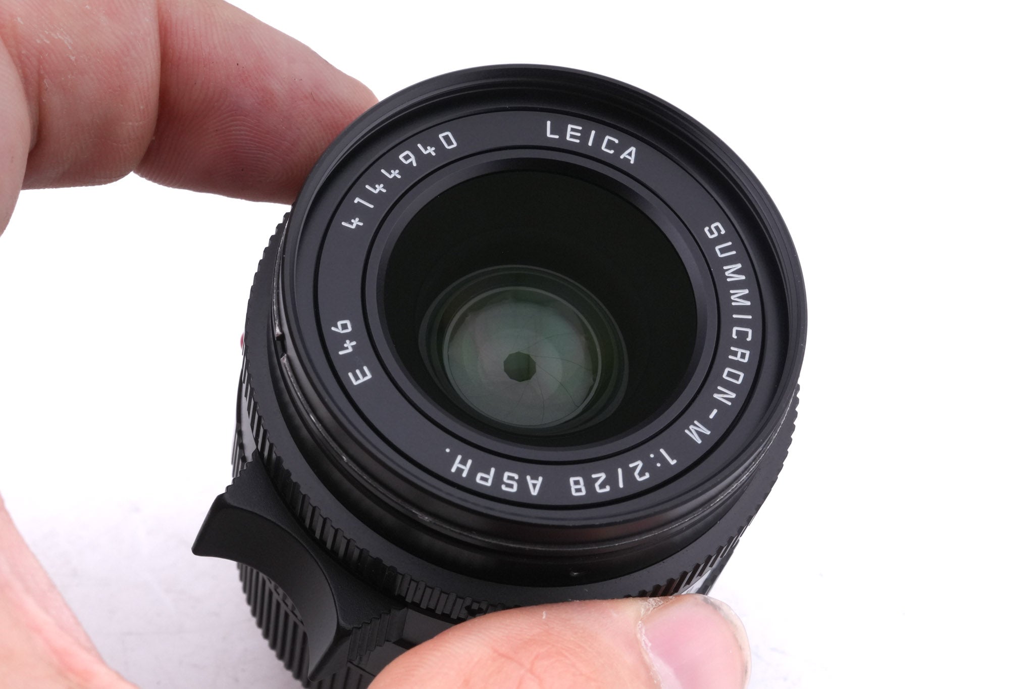 Leica 28mm f2 Summicron-M ASPH. (Black, 11604)