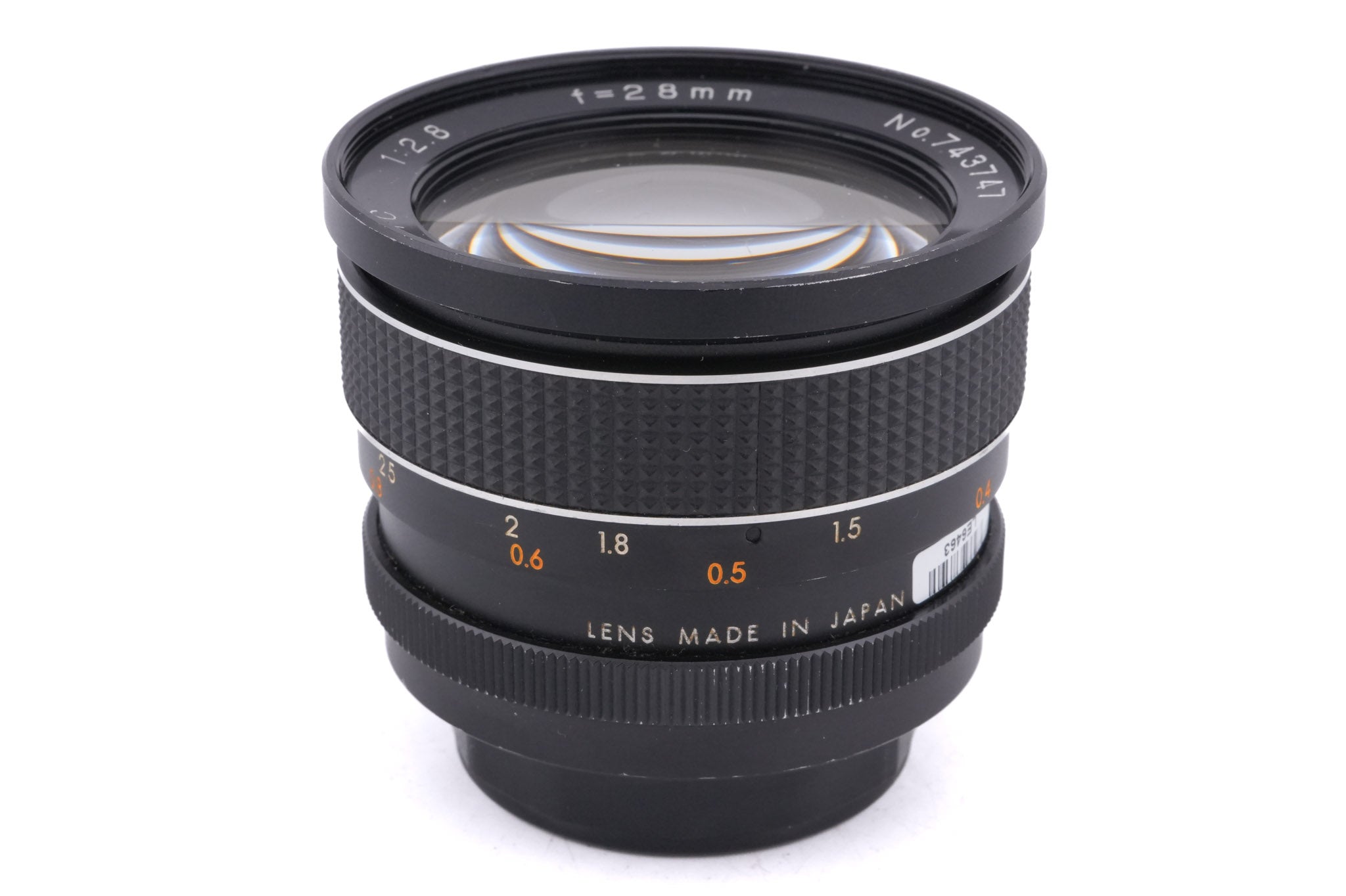 Elicar 28mm f2.8 Automatic