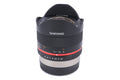 Samyang 8mm f2.8 UMC Fisheye II