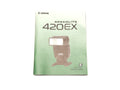 Canon 420EX Speedlite Instructions
