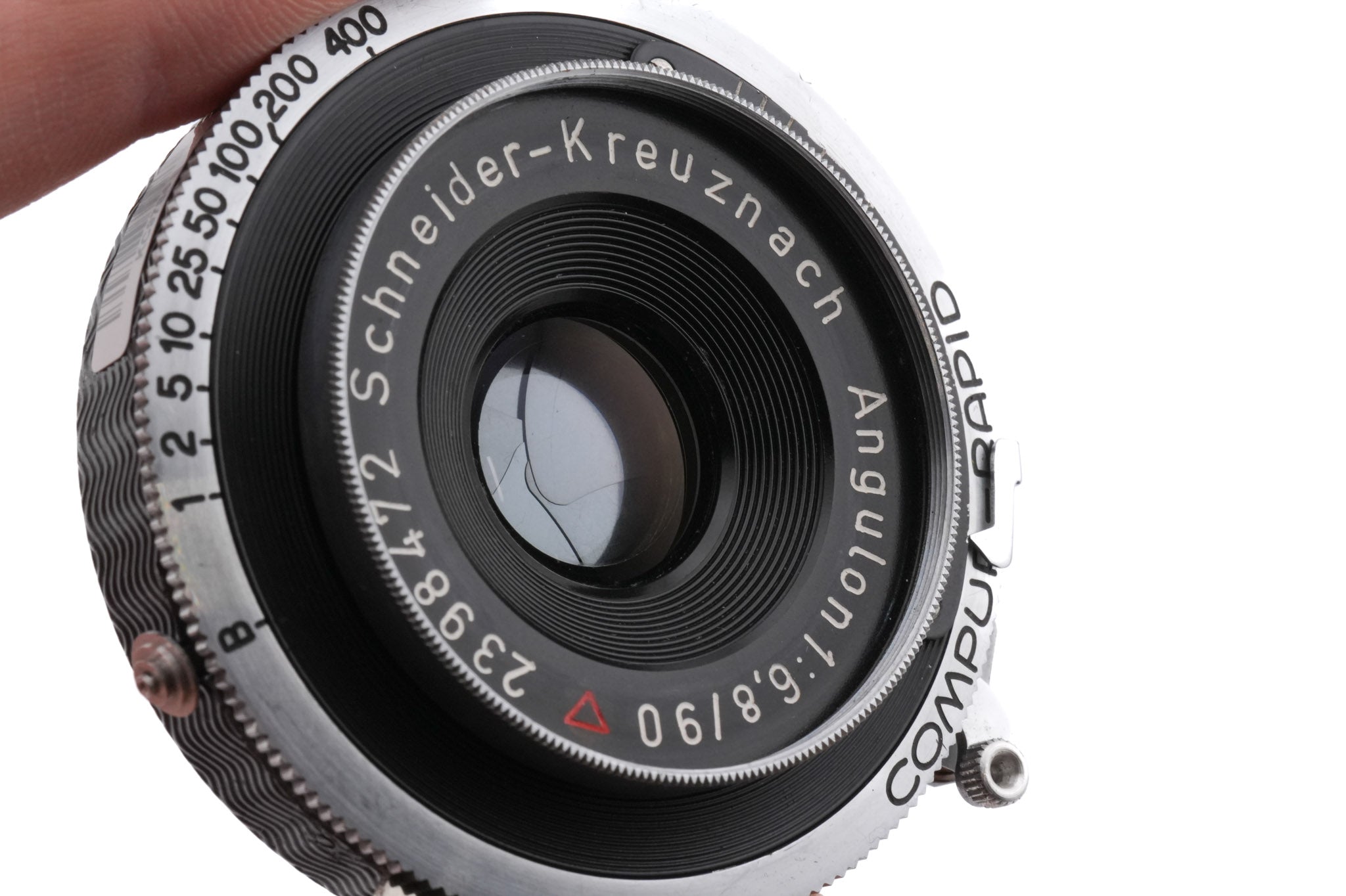 Schneider-Kreuznach 90mm f6.8 Angulon (Shutter) – Kamerastore