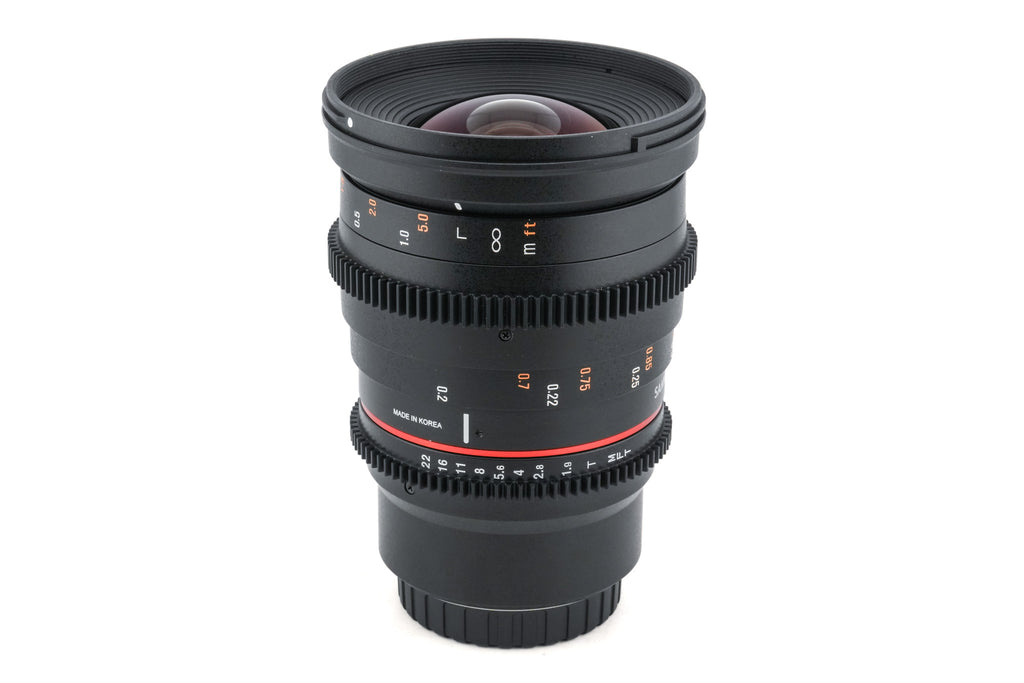 Samyang 20mm T1.9 ED AS UMC