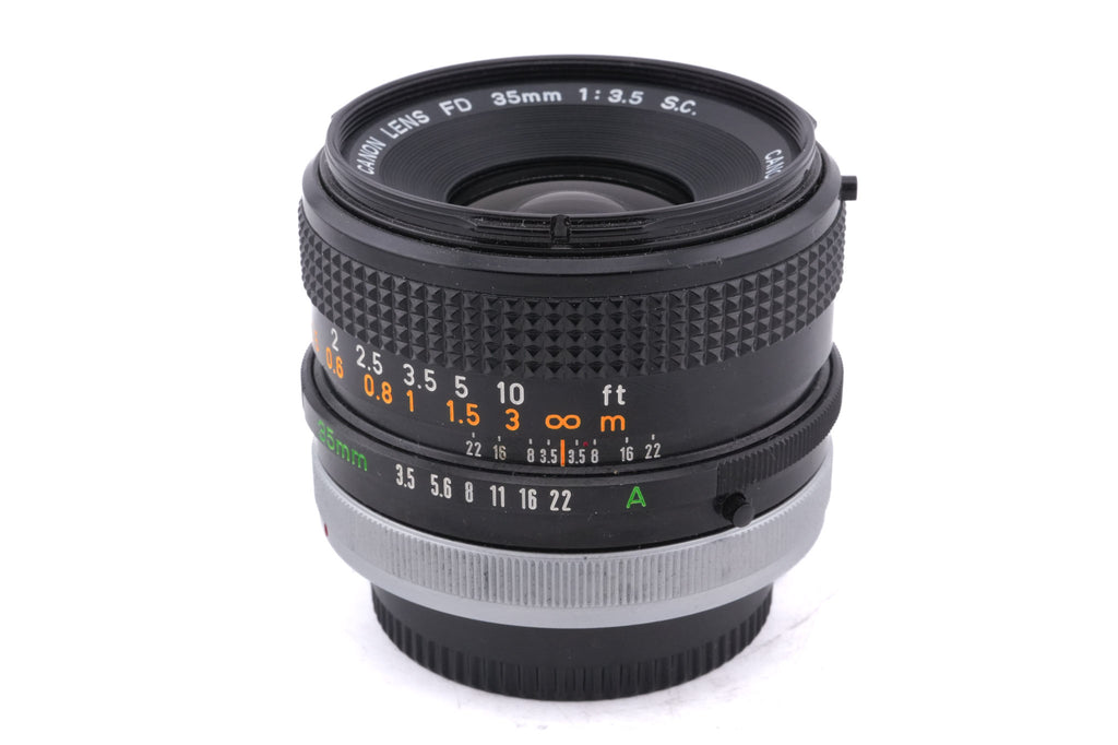 Canon 35mm f3.5 S.C.