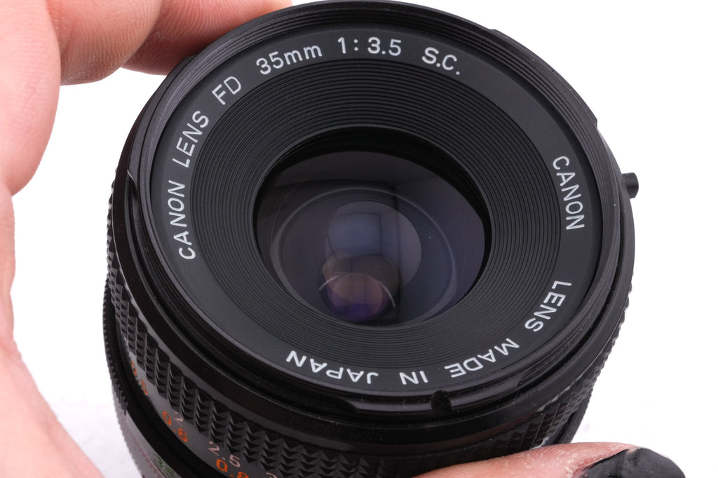 Canon 35mm f3.5 S.C.