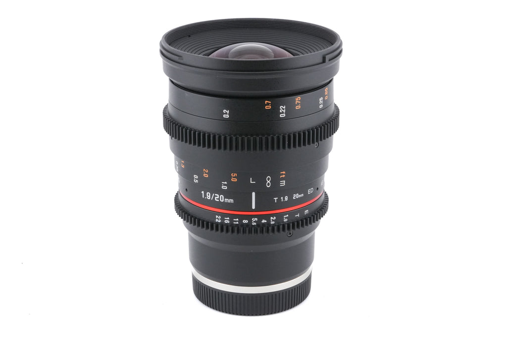 Samyang 20mm T1.9 ED AS UMC