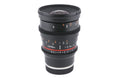 Samyang 20mm T1.9 ED AS UMC