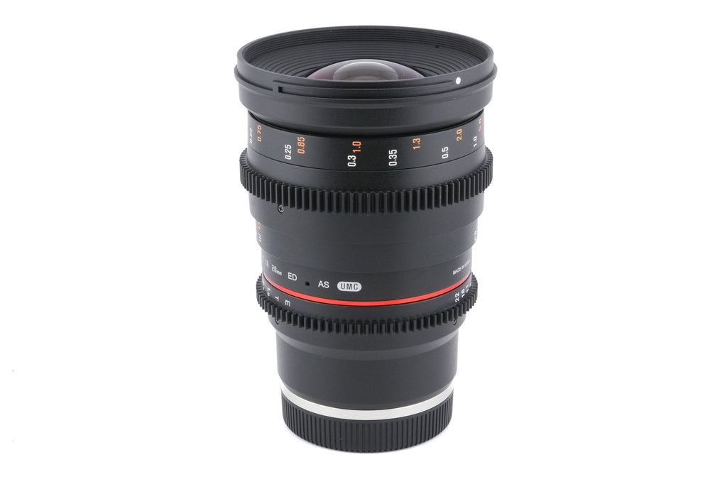 Samyang 20mm T1.9 ED AS UMC