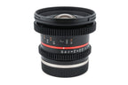 Samyang 12mm T2.2 NCS CS
