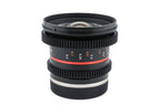 Samyang 12mm T2.2 NCS CS