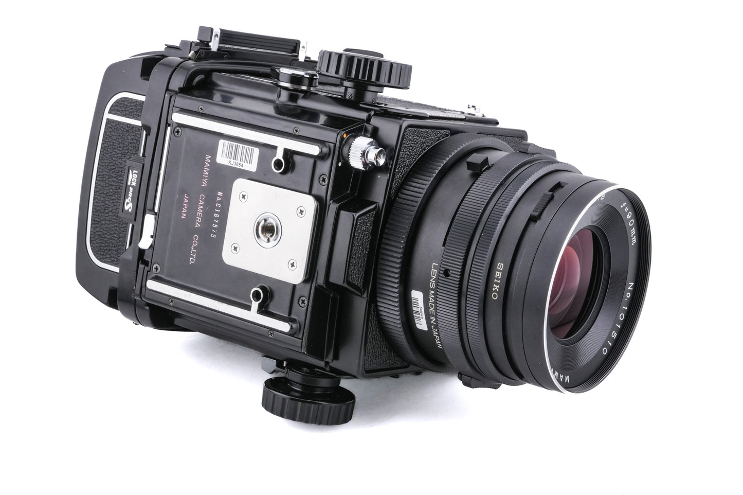 Mamiya RB67 Pro-S + Waist Level Finder + 90mm f3.8 Sekor C + 120 6x7 Pro-S Roll Film Holder