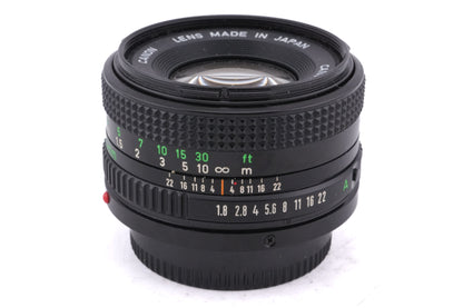 Canon 50mm f1.8 FDn